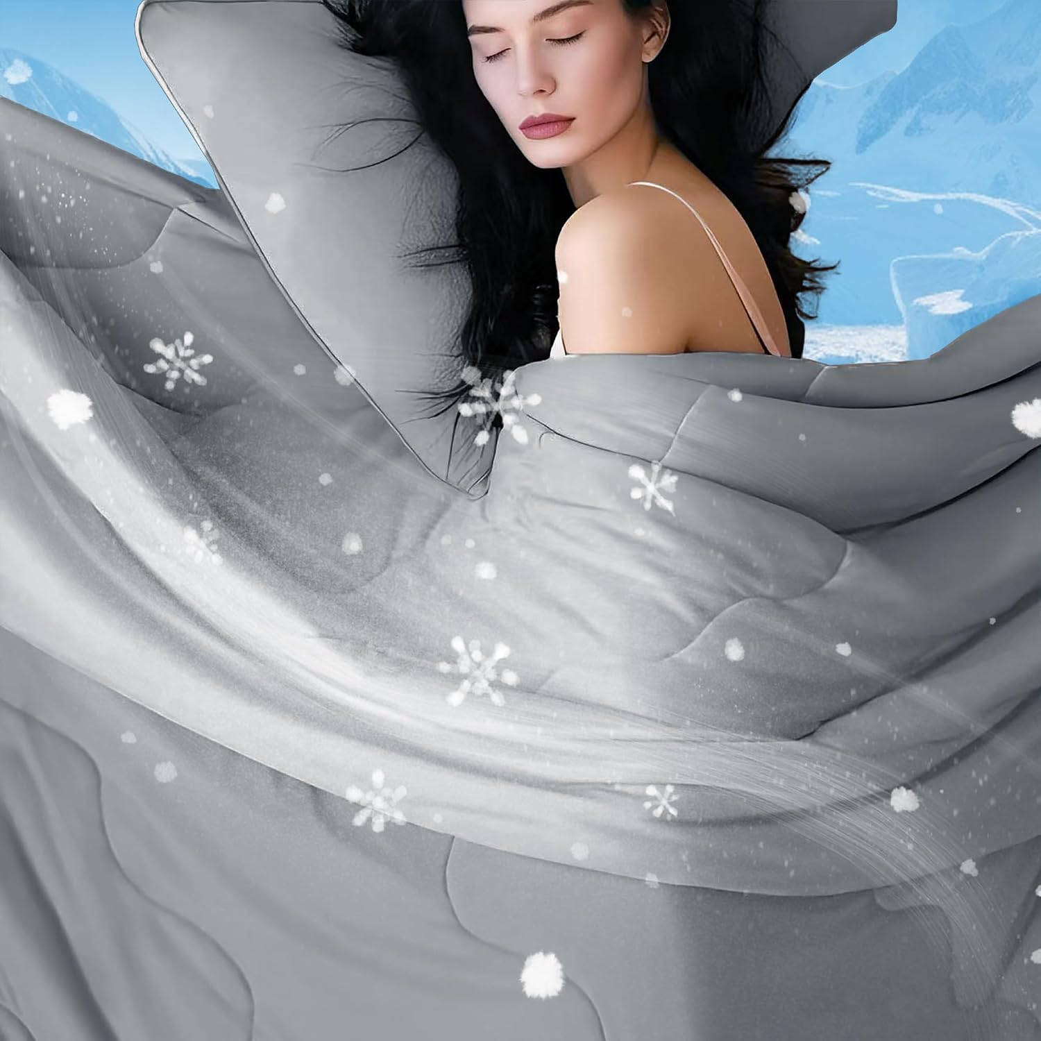 Detalle de DOWNCOOL Cooling Comforter Twin Size