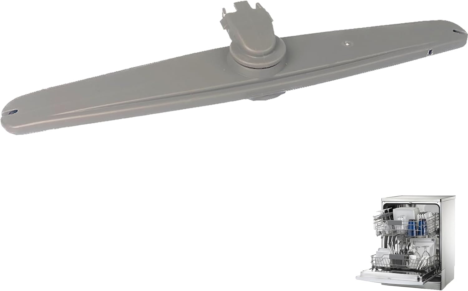 Detalle de Sunniswi DD82-01119A Top Spray Arm for Samsung Dishwashers, 1 x 2 x 10 Inches