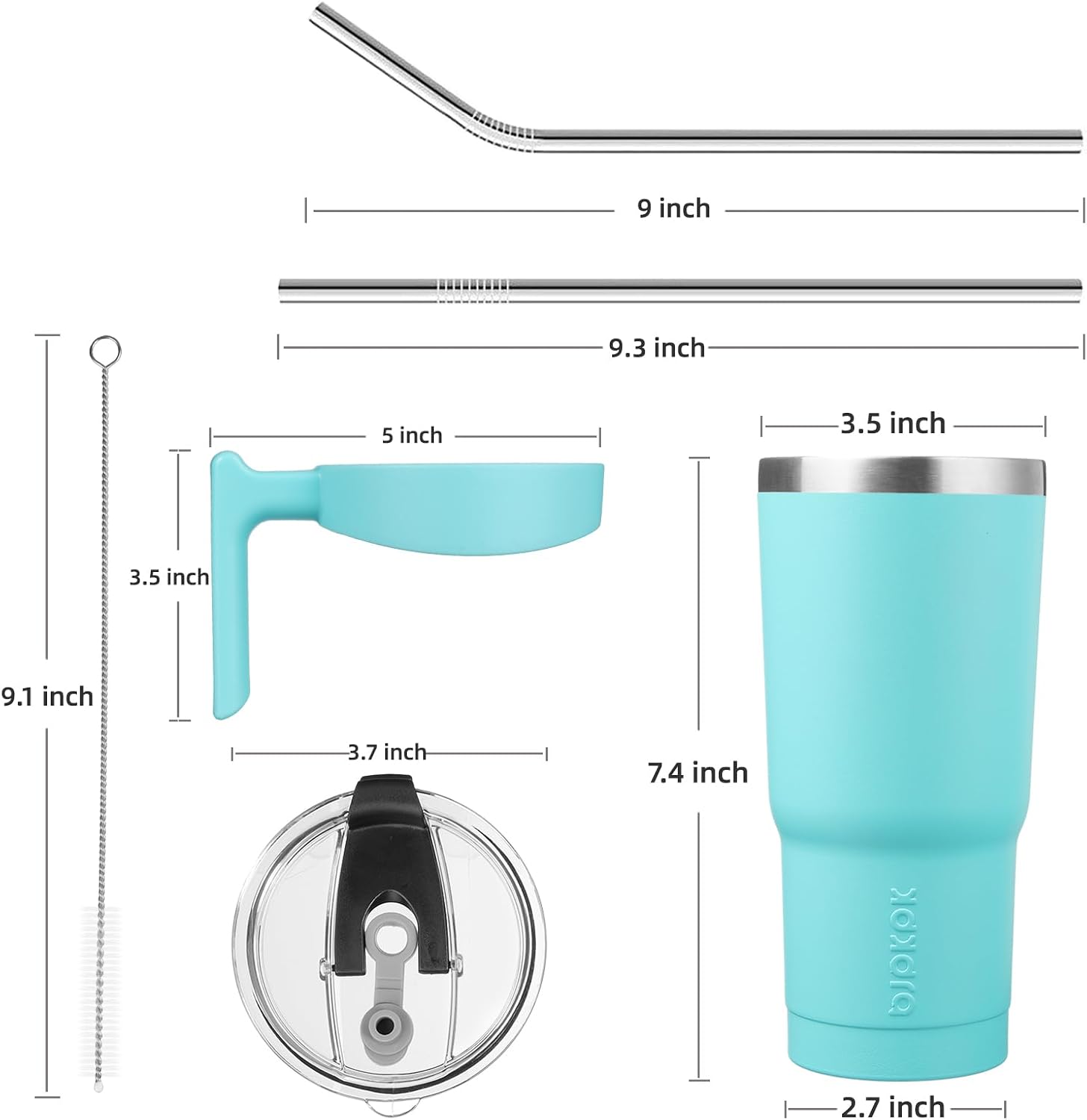 Detalle de BJPKPK Insulated Tumbler 20 oz