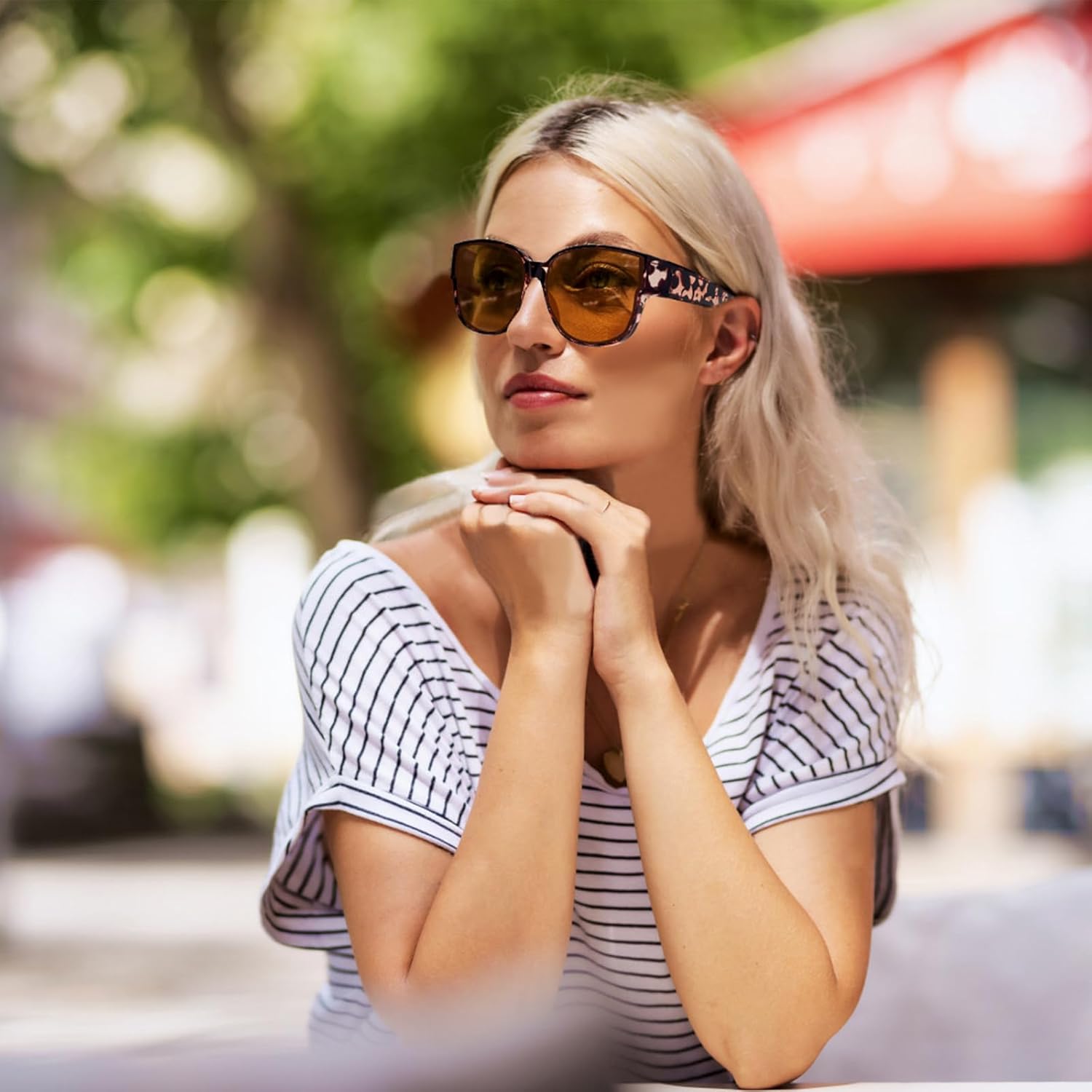 Thumbnail 1 de Face Shadow Überzieh-Sonnenbrille Polarisiert UV400 – Oversize Überbrille für Brillenträger, ultra leicht
