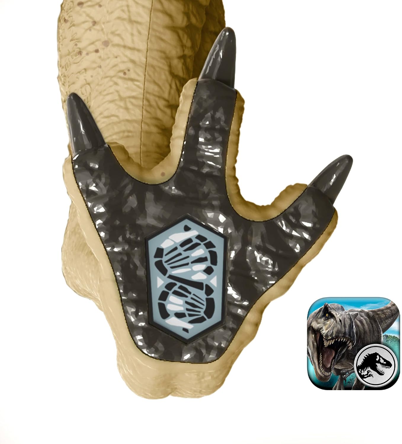 Detalle de Mattel Jurassic World Rebirth Distortus Rex Rumble ’N Rampage dinosaur action figure (22 inch) – JJP79