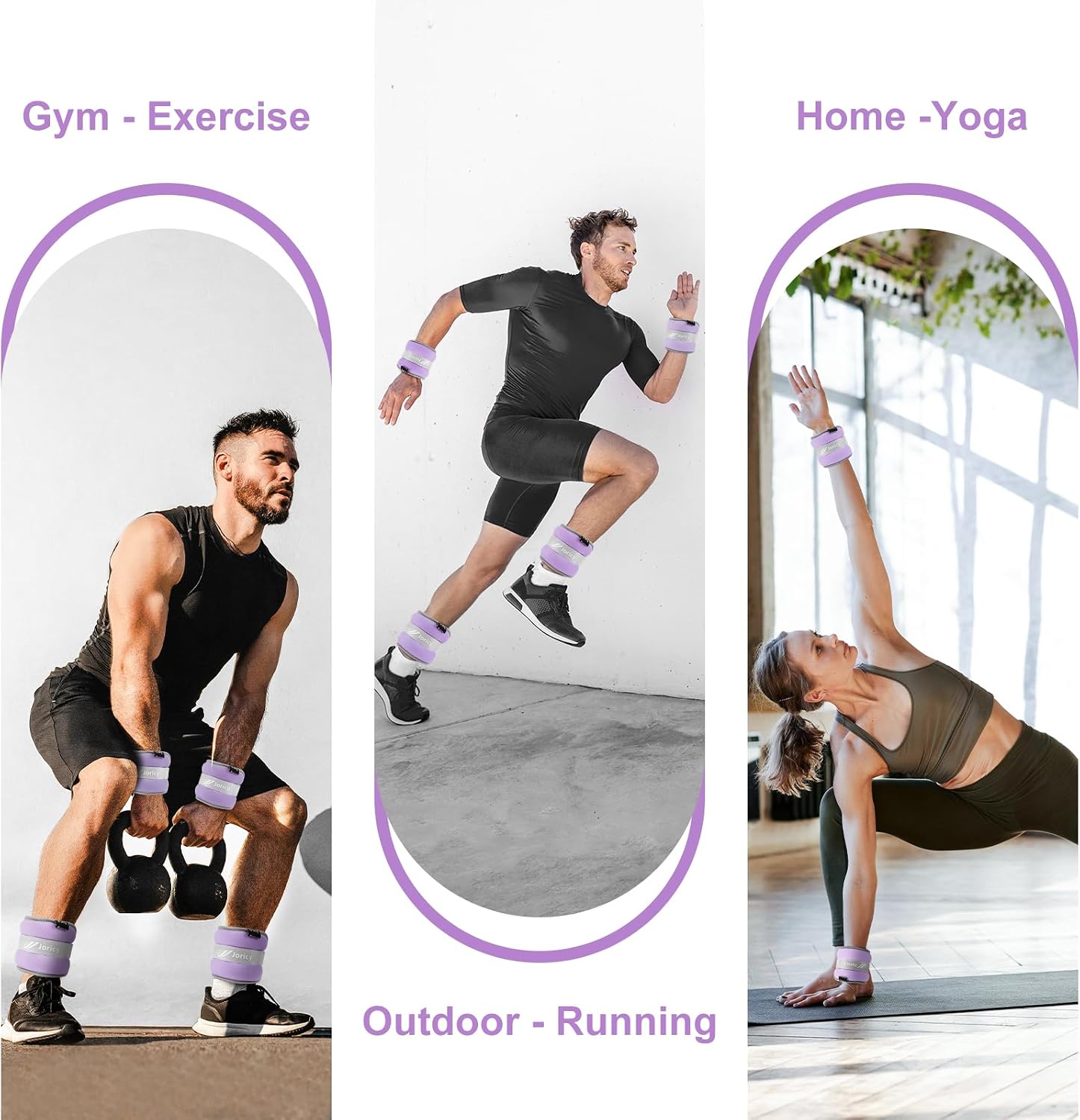 Thumbnail 5 de Ankle Weights A Pair 10 LB adjustable straps ๐๏ธโ