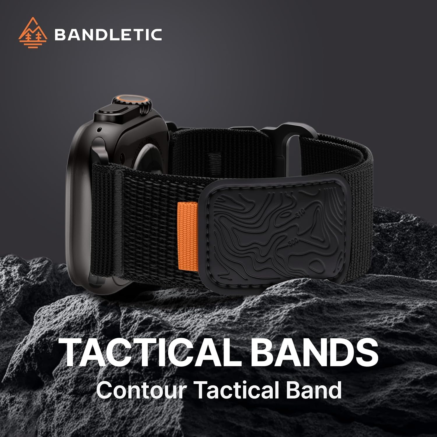 Detalle 2 de Bandletic nylon strap for Apple Watch 49mm