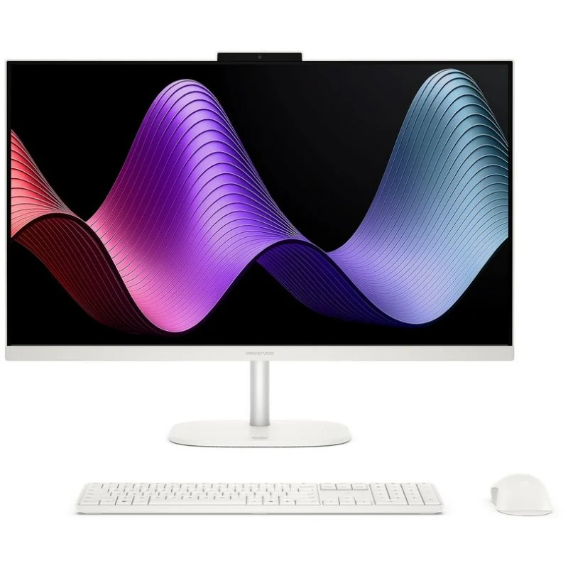 Detalle de HP OmniStudio 27-cu0012ns All-in-One: rendimiento y pantalla de 27" con Intel Core 5-120U, 16 GB y 1 TB SSD