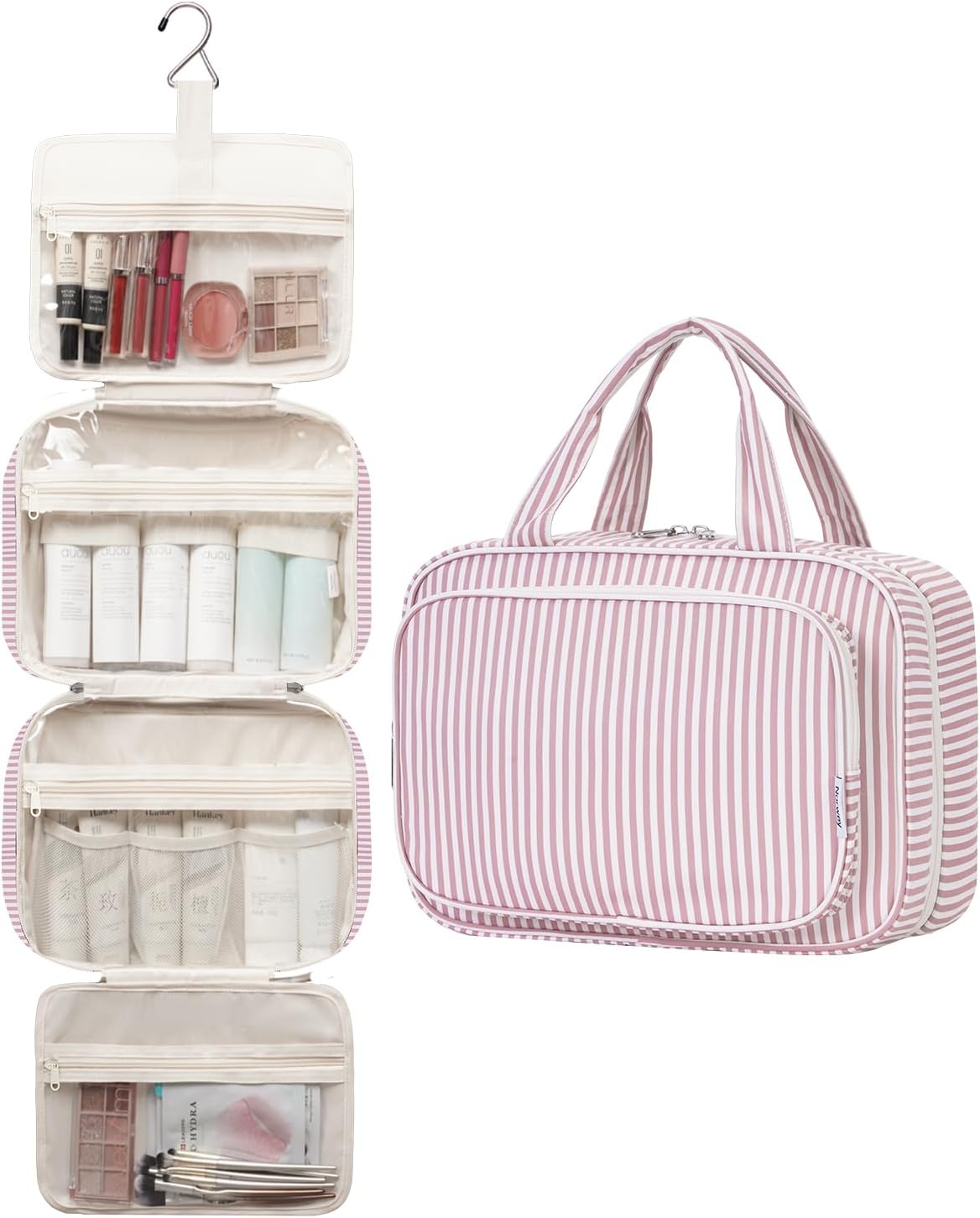 Detalle 2 de Narwey Large Hanging Travel Toiletry Bag 26cm