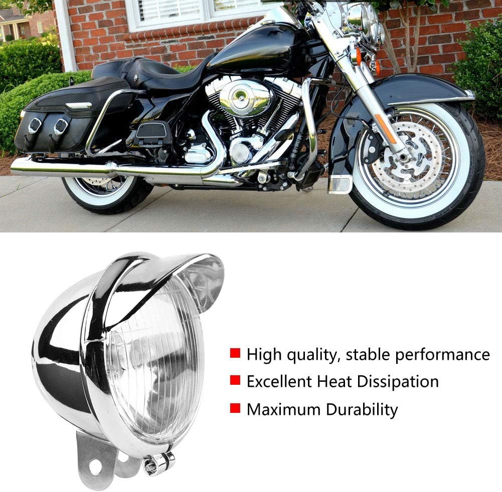 Thumbnail 6 de Tiiyee Round 12V Motorcycle Headlight