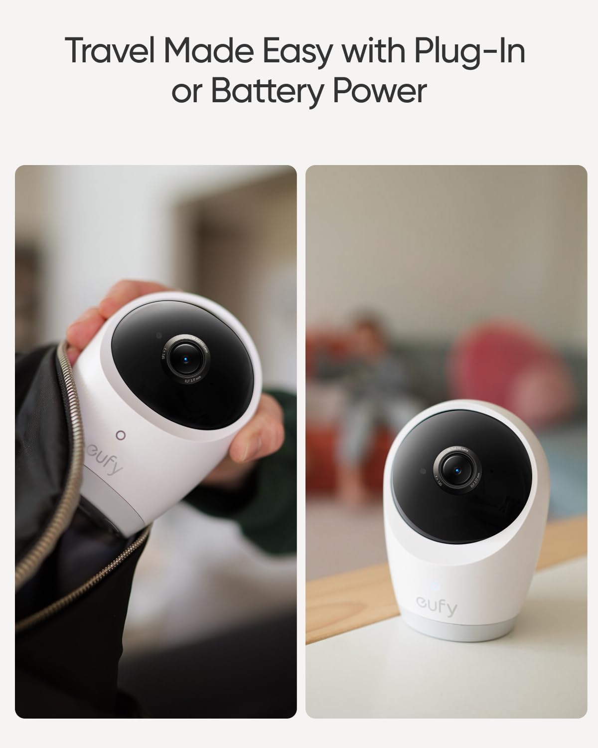 Detalle 2 de eufy Baby Monitor E21 with 4K UHD