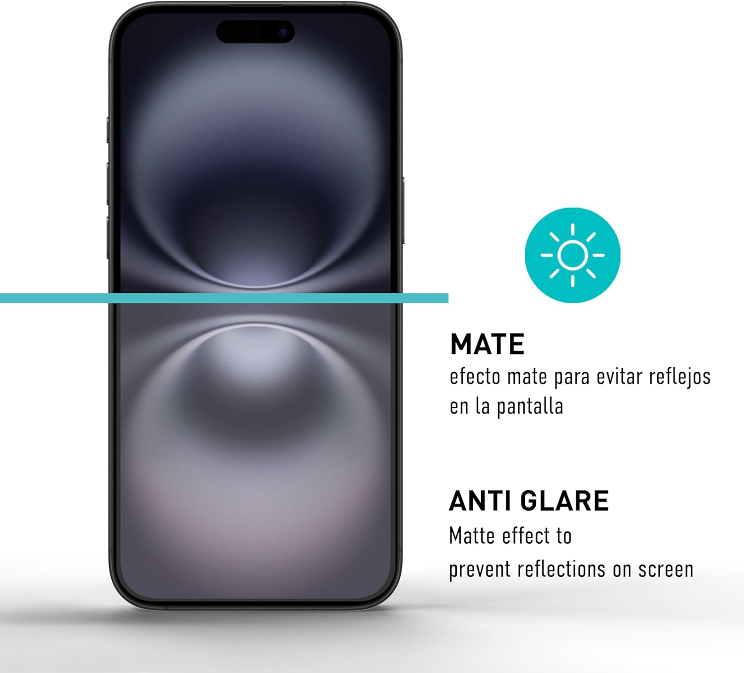 Thumbnail 2 de smartect Protector de Pantalla Mate para iPhone 16 Plus