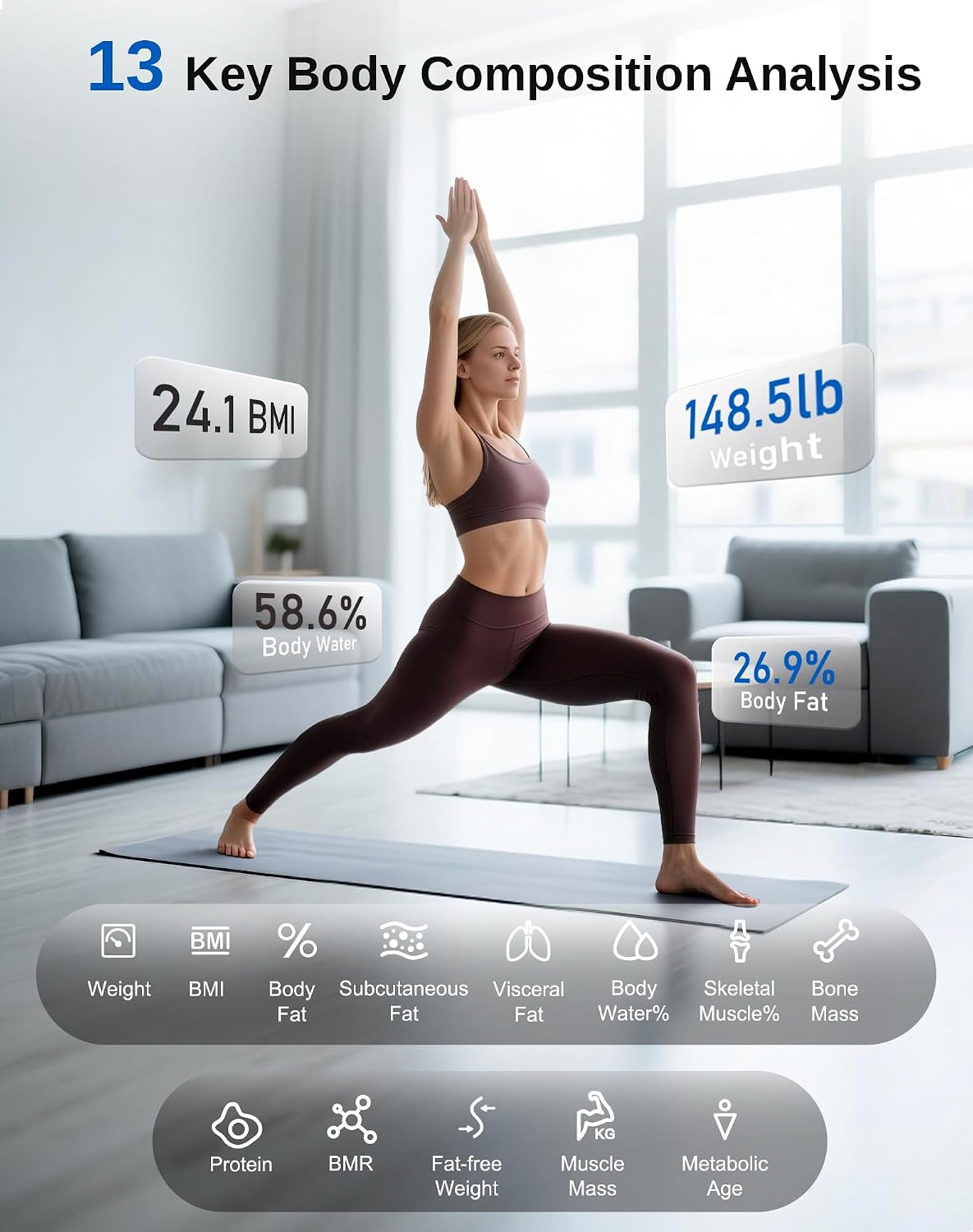 Detalle 2 de GE Smart Scale, 400 lb Capacity