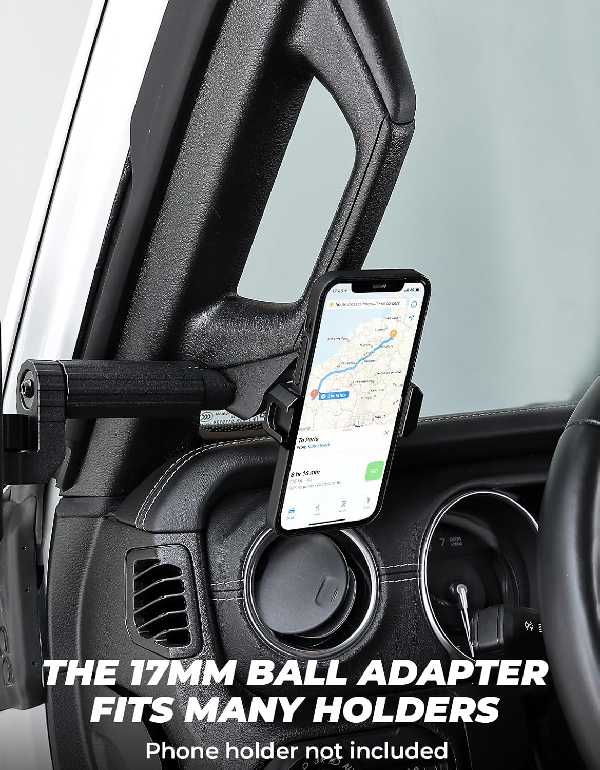 Thumbnail 5 de JOYTUTUS Mirrors Doors Off for 2018-2023 Wrangler
