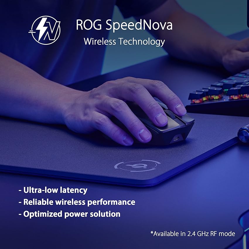 Thumbnail 1 de ASUS ROG Gladius III Wireless AimPoint — ratón gaming 36.000 dpi