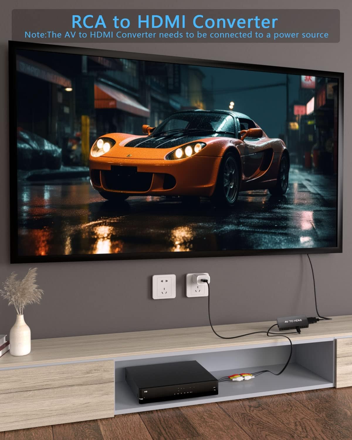 Thumbnail 4 de VIXLW AV to HDMI Converter 1080P 📺