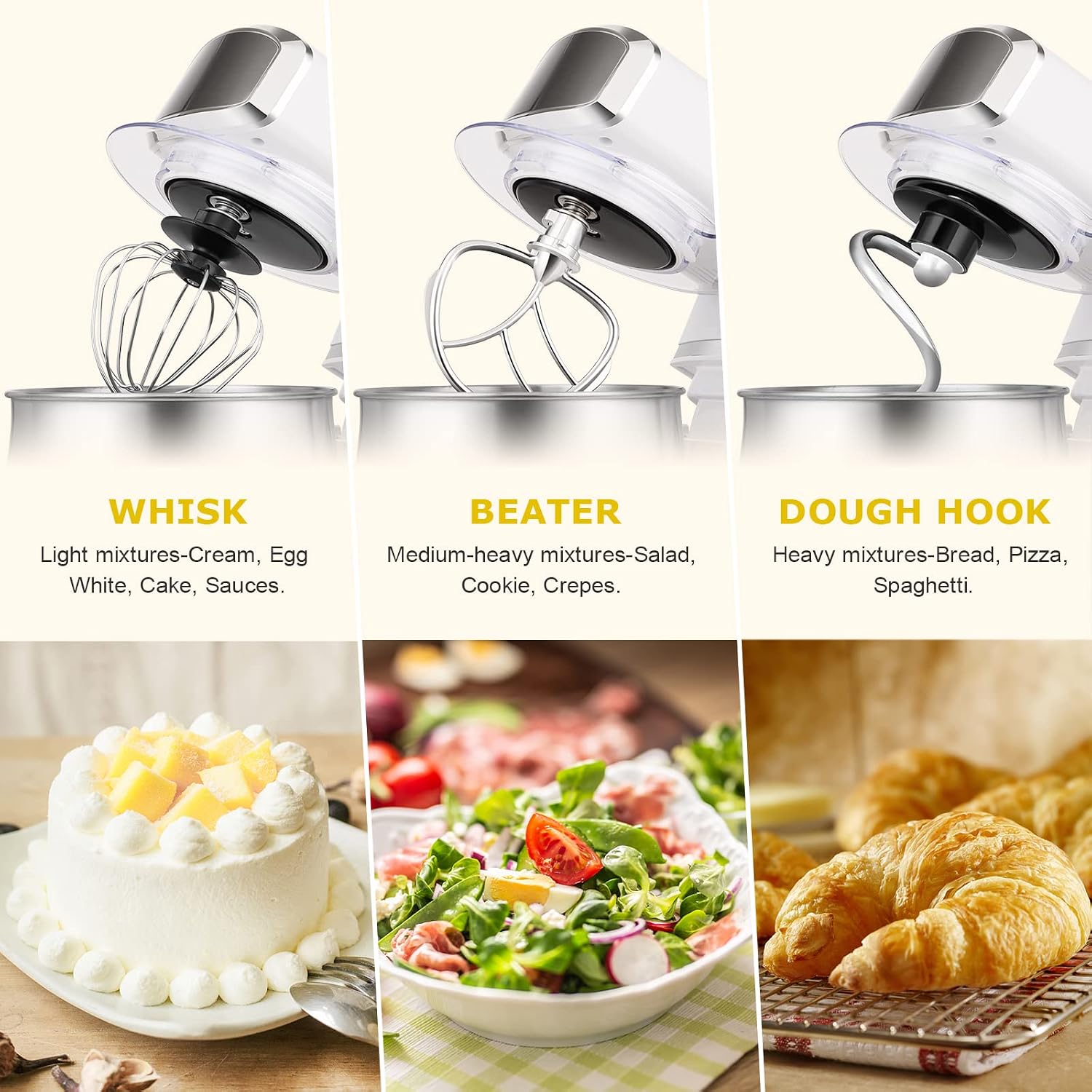 Thumbnail 3 de Stand Mixer 3.2Qt with 6 Speeds ⚙