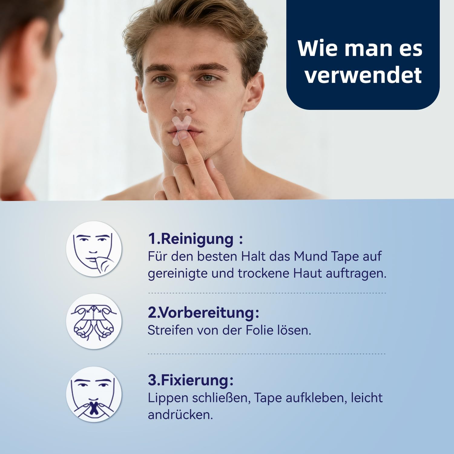 Thumbnail 6 de Mundpflaster Schlafen 120 Stück für besseren Schlaf