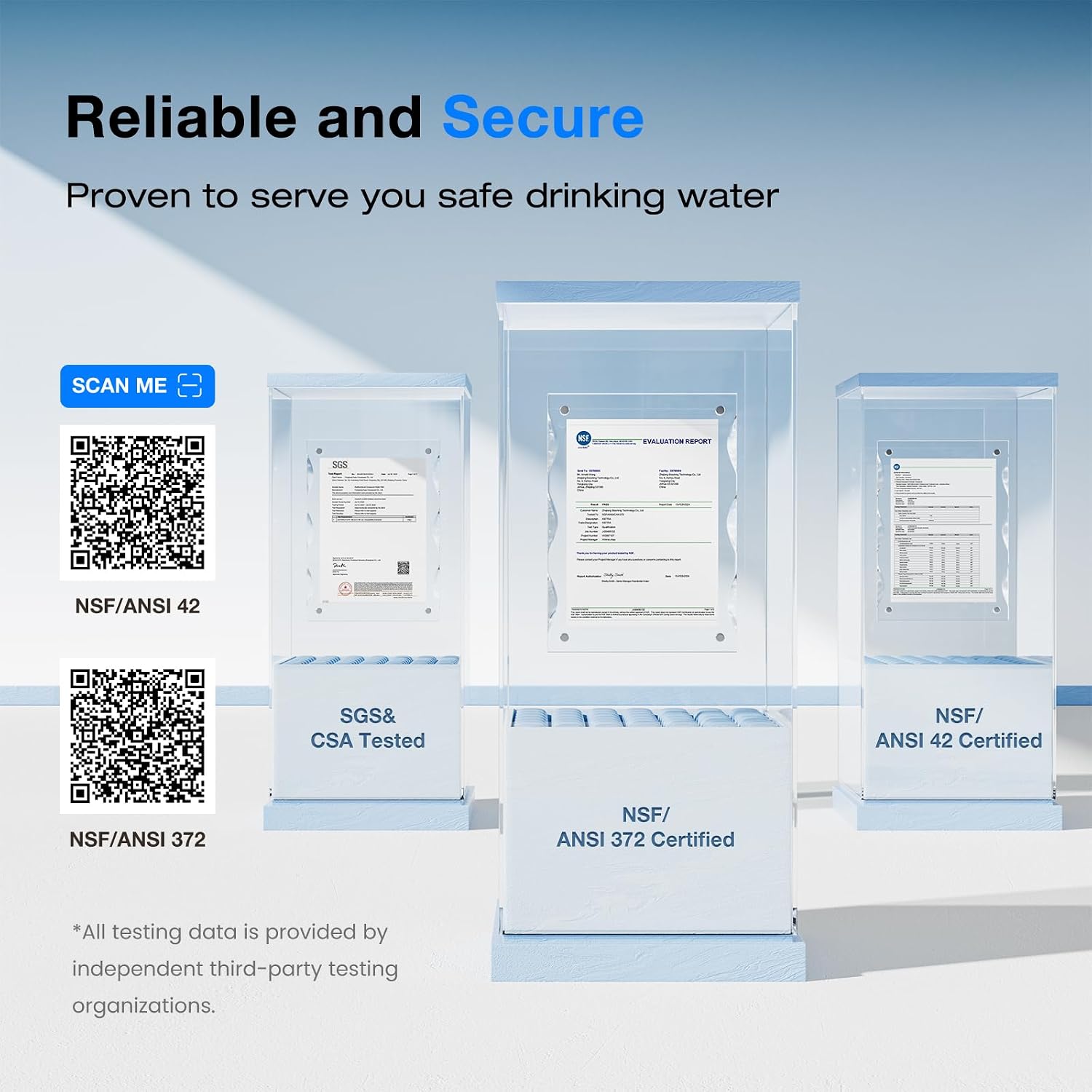 Thumbnail 6 de Purewell 5.7L gravity water filter system 💧