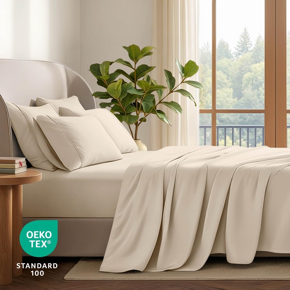 Thumbnail 5 de Bare Home Microfiber Sheet Set, Twin XL