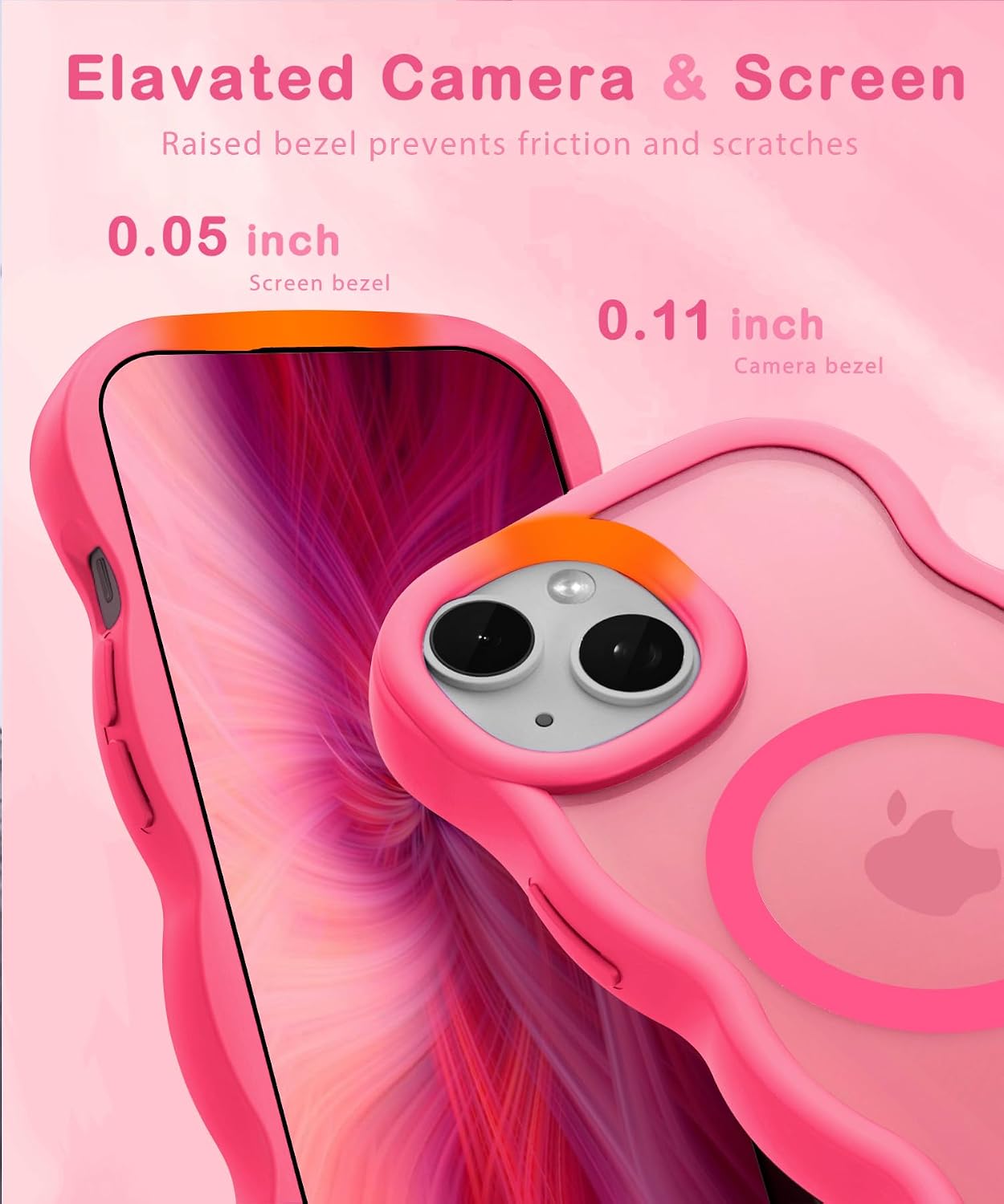 Detalle 2 de Amzfield Magnetic iPhone 15 Plus Case 48‑magnet