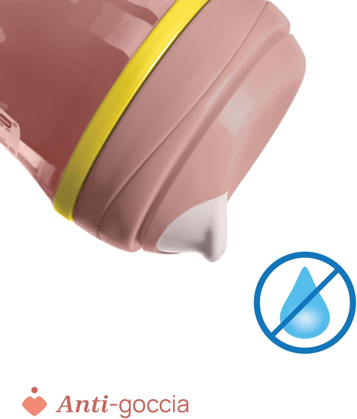 Detalle de Chicco Active Cup Bicchiere Antigoccia 266 ml Rosa – 14+ mesi