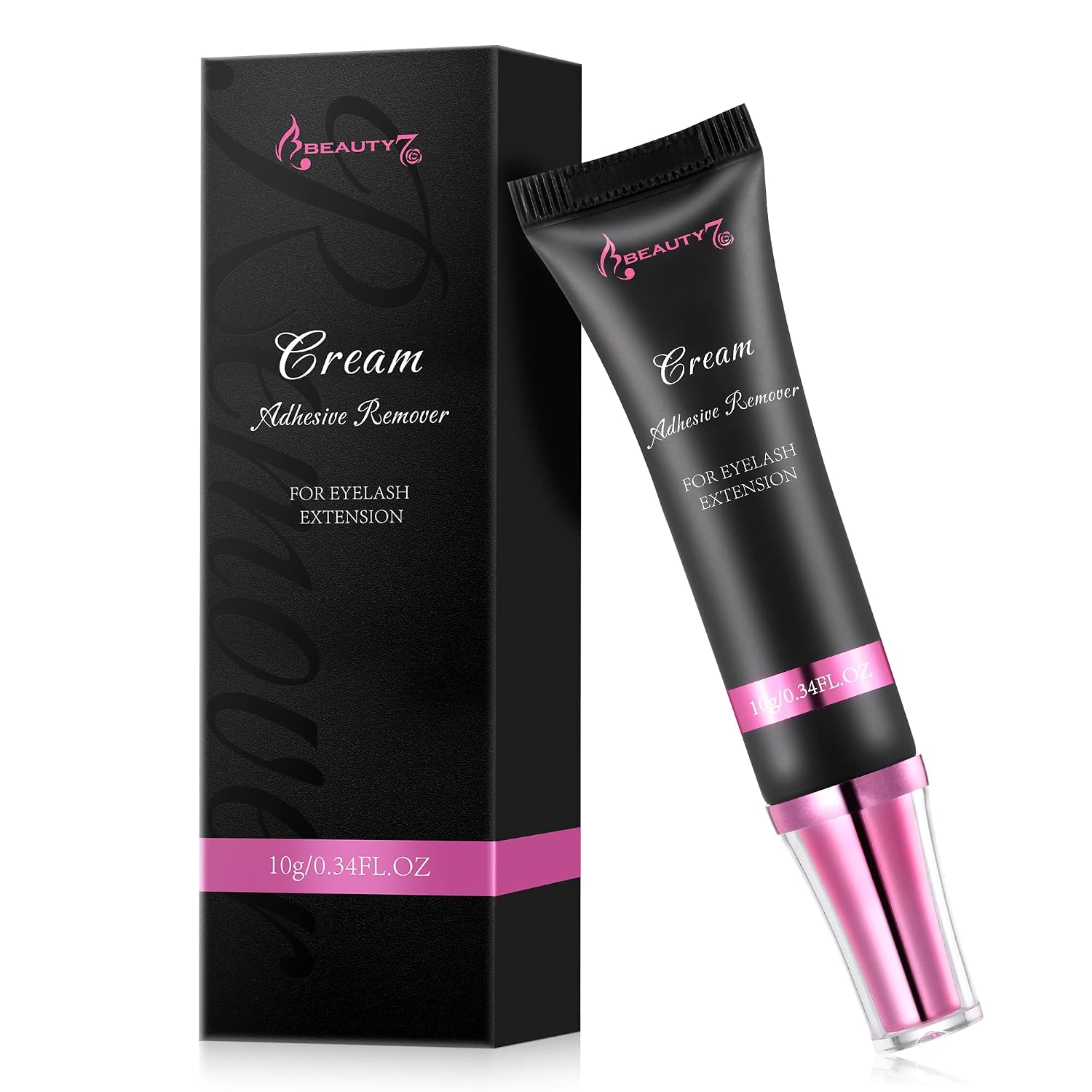 Thumbnail 6 de Beauty7 Wimpernkleber Entferner Cream – Sanfte Entfernung von Wimpernverlängerungen (5 g, Duft Kokosnuss)