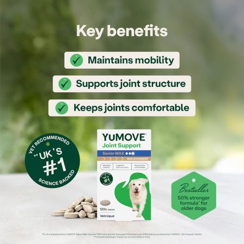 Detalle de YuMOVE Max Strength Joint Supplement for Senior Dogs