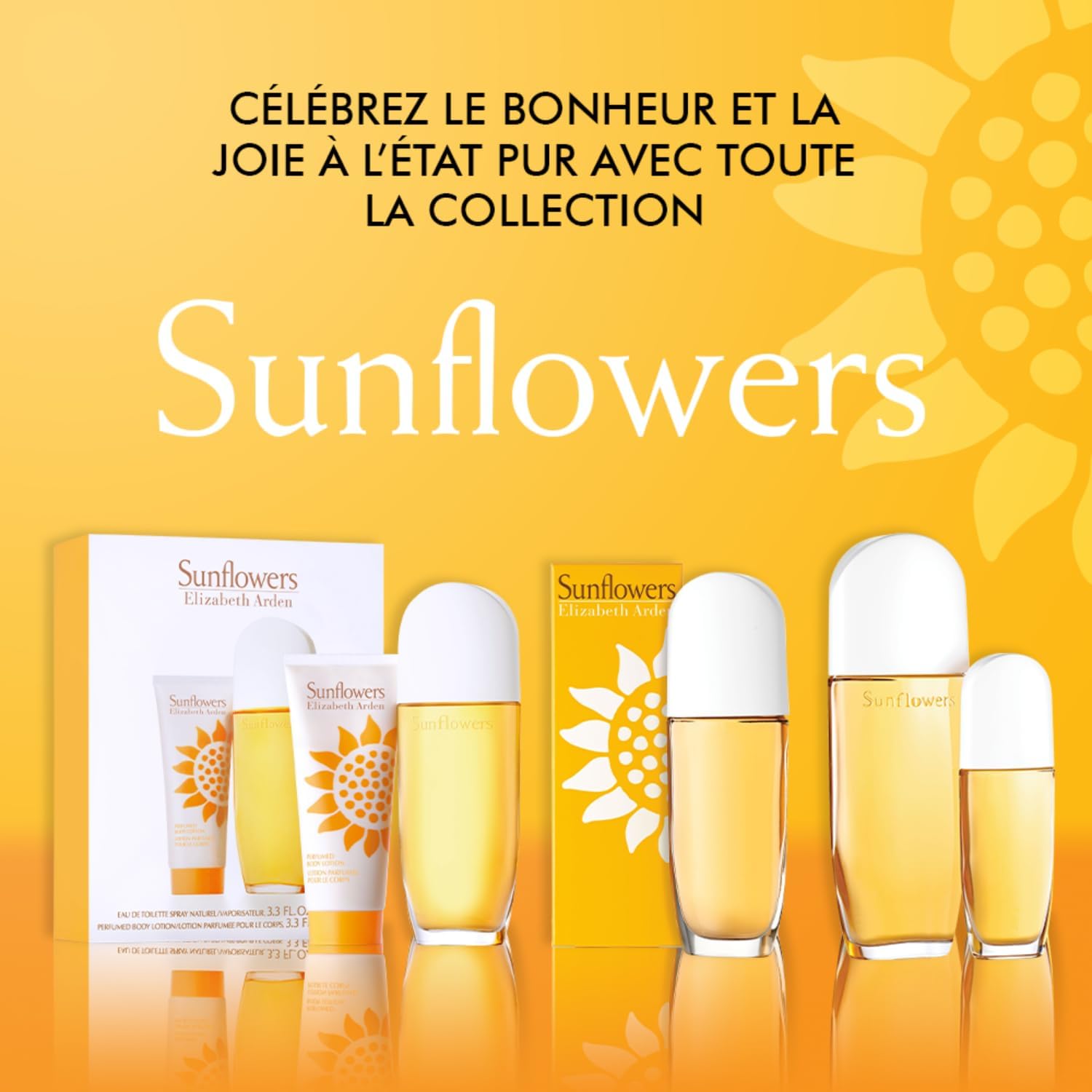 Detalle de Elizabeth Arden Sunflowers – Brume Parfumée pour Femme, Senteur Florale et Fruité