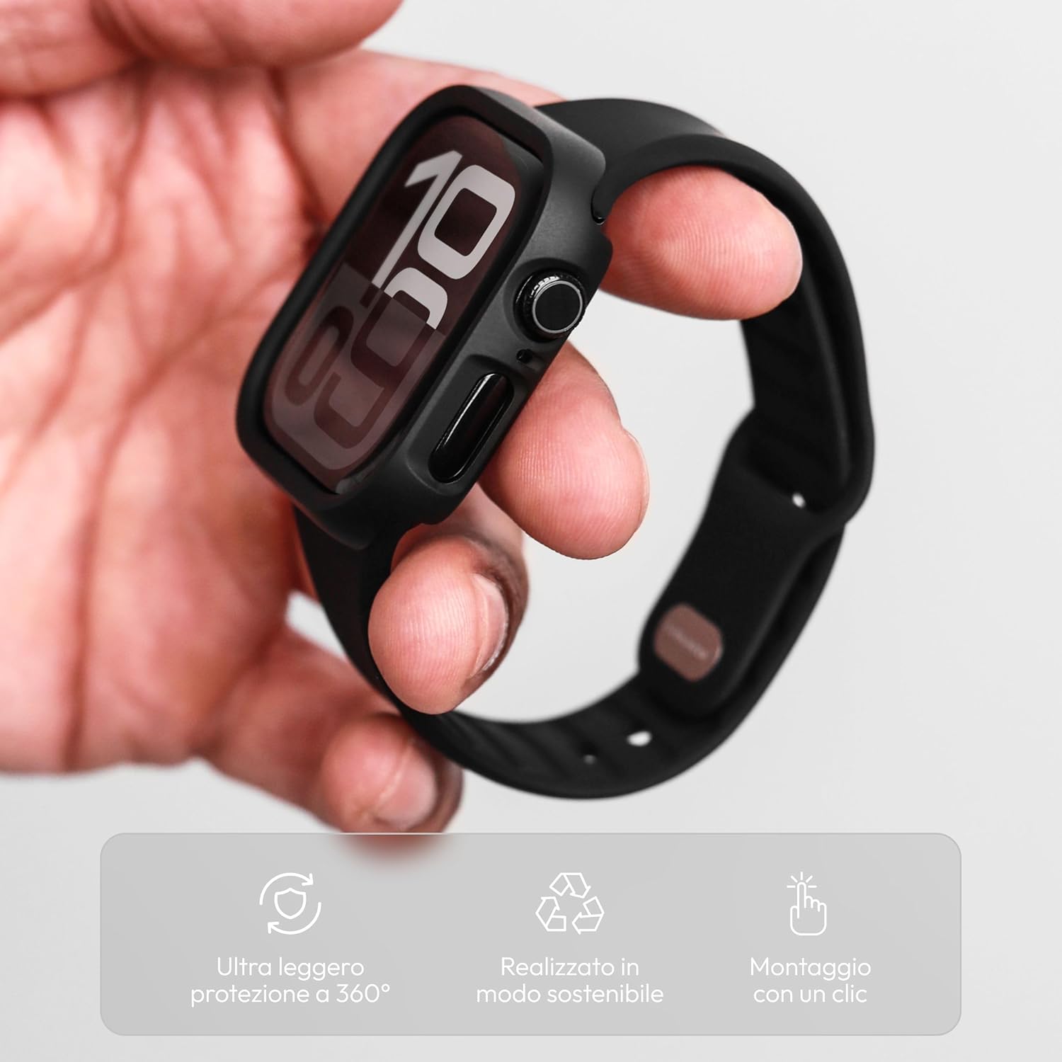 Thumbnail 1 de VONMÄHLEN Thin Case per Apple Watch 46 mm – Custodia sottile, elegante e resistente ai graffi e all'acqua