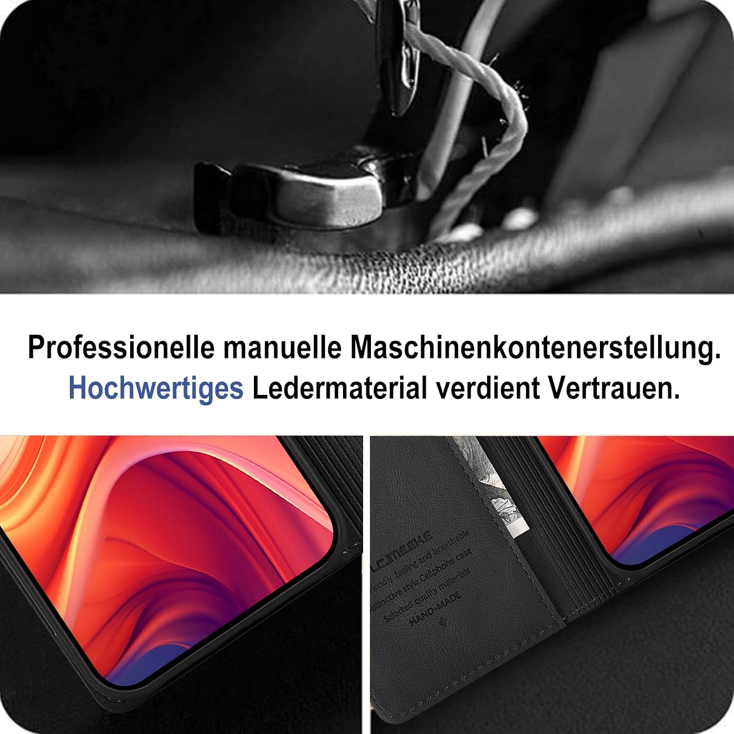 Thumbnail 2 de Giyer Handyhülle Galaxy A13 6,5 Zoll Schwarz