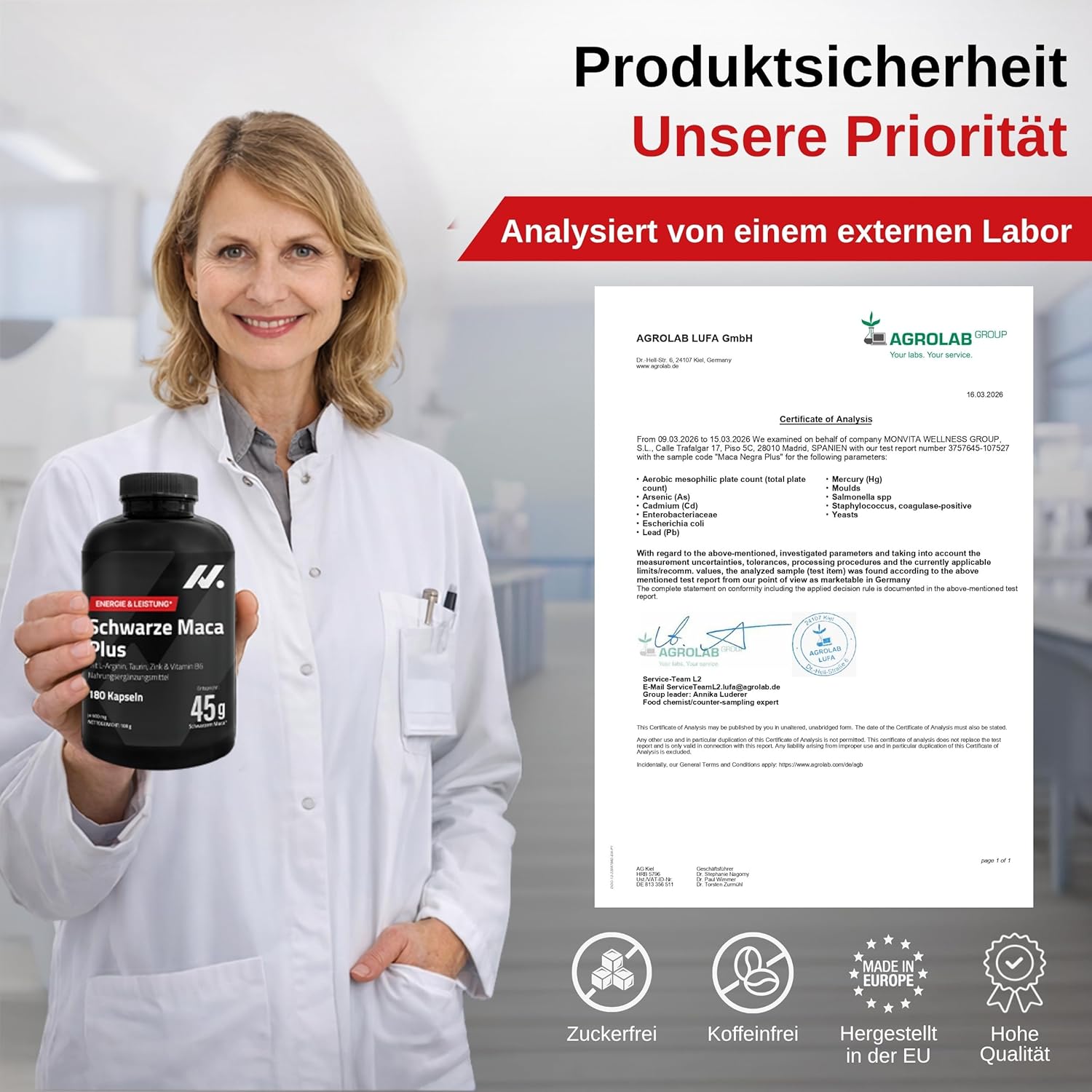 Thumbnail 5 de Maca Plus 45.000 mg Schwarze Maca