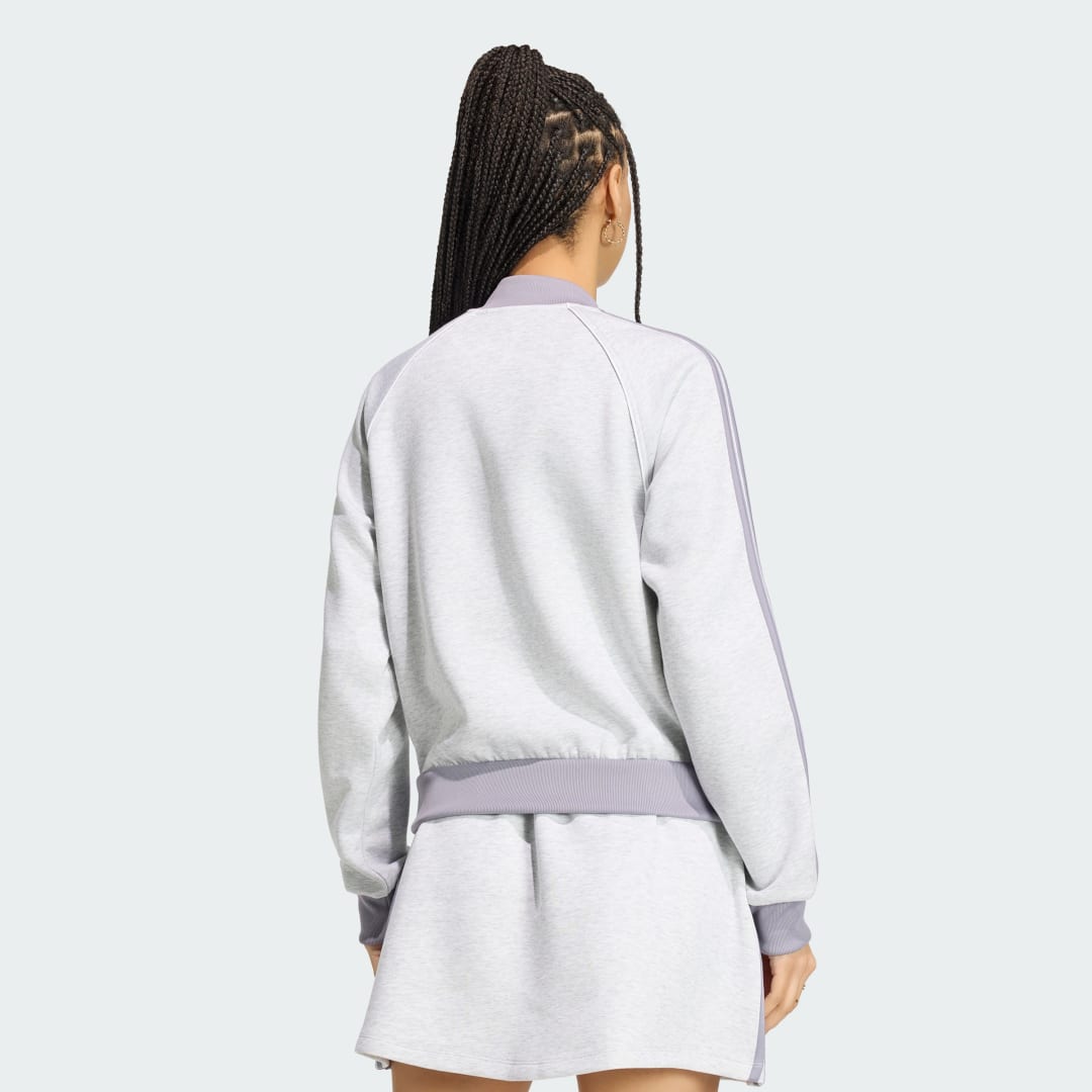 Detalle 2 de CHAQUETA DEPORTIVA Adidas Gris