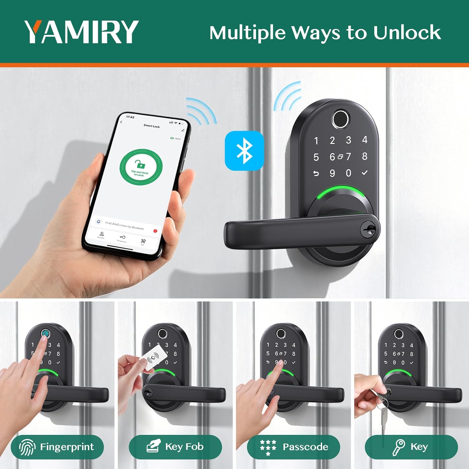 Detalle 2 de Yamiry Smart Door Lock