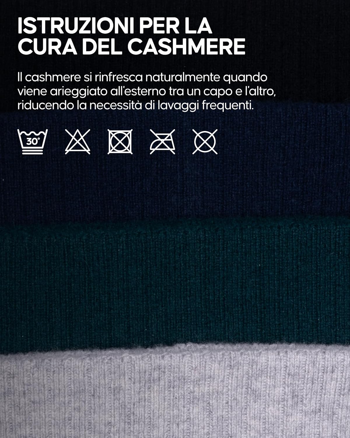 Thumbnail 4 de DANISH ENDURANCE Cappello Invernale Uomo in 100% Cashmere (taglia unica, OEKO-TEX) per autunno e inverno