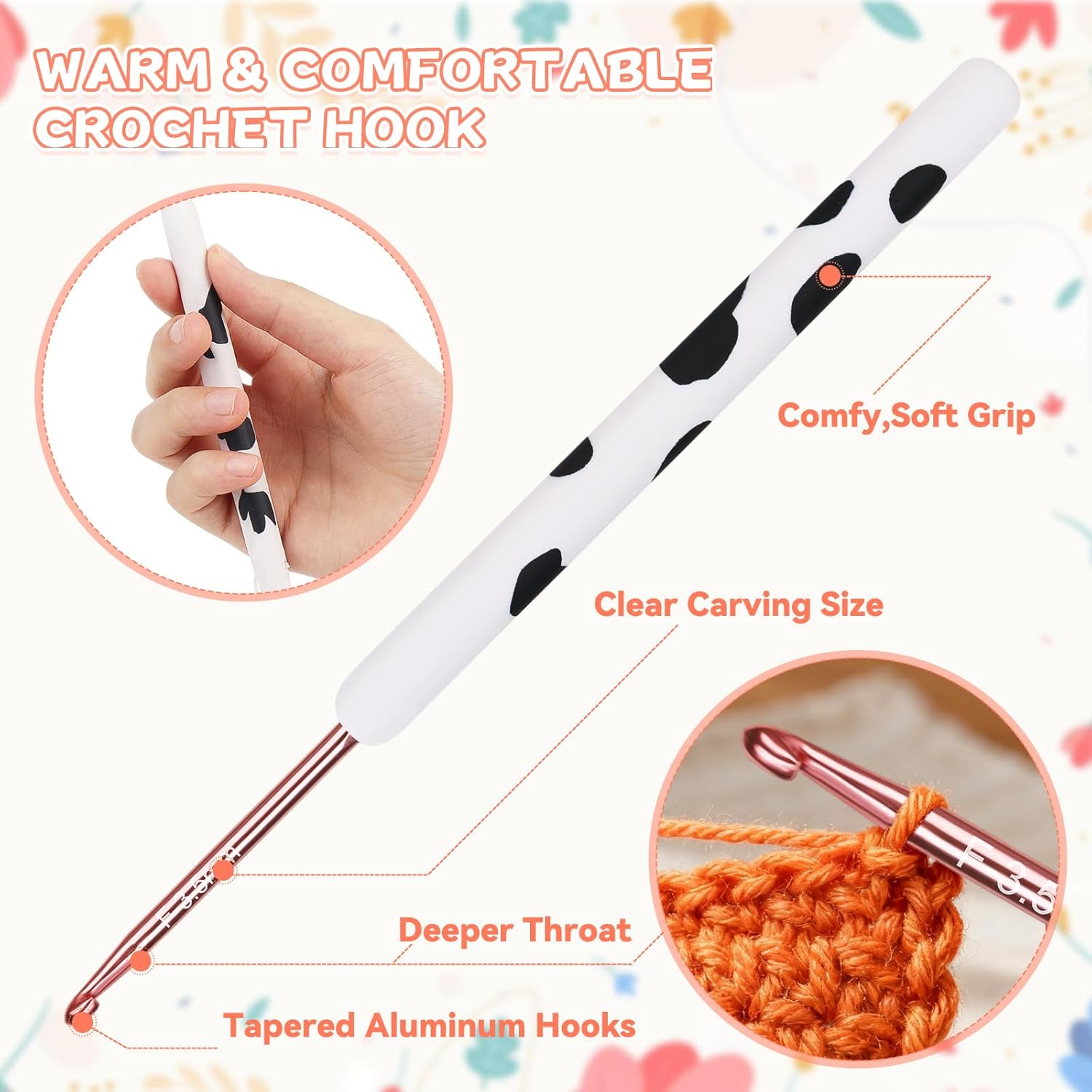 Thumbnail 1 de Coopay Häkelnadel 3,5 mm 🧶