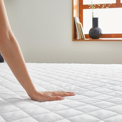 Detalle de Pikolin Home Protector de Colchón Impermeable Acolchado Silktouch (150 x 190/200 cm, hasta 32 cm)