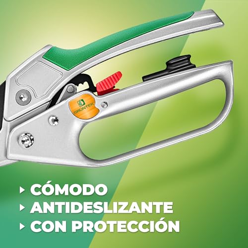 Detalle de GRÜNTEK tijeras de podar 20 cm