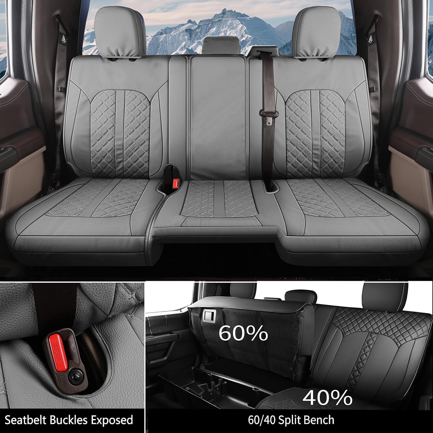 Detalle de Truckiipa Ram Seat Covers Leather