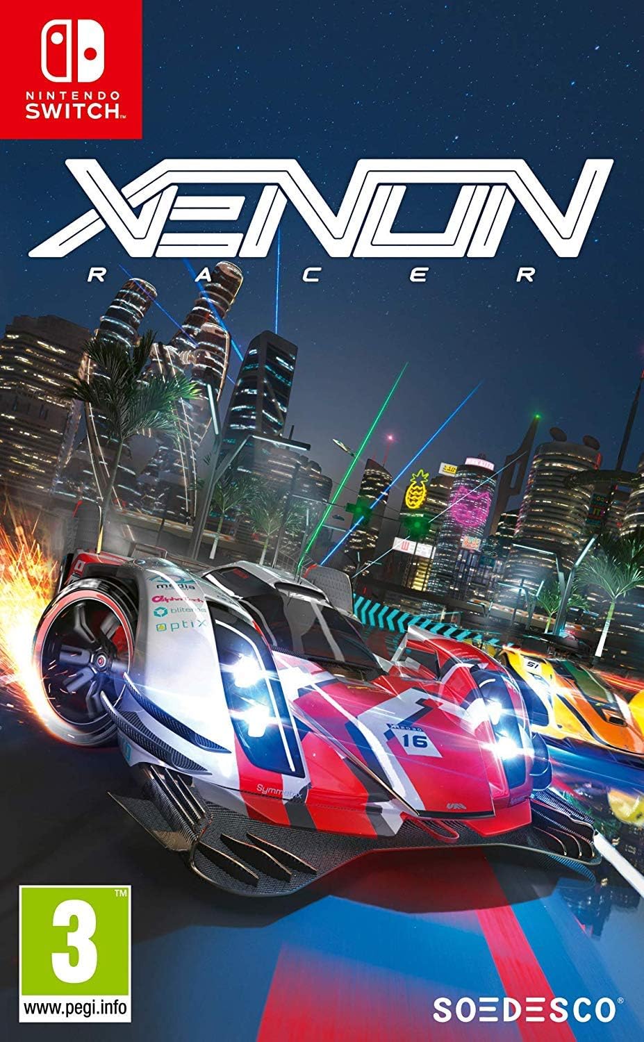 Detalle de Xenon Racer Nintendo Switch game