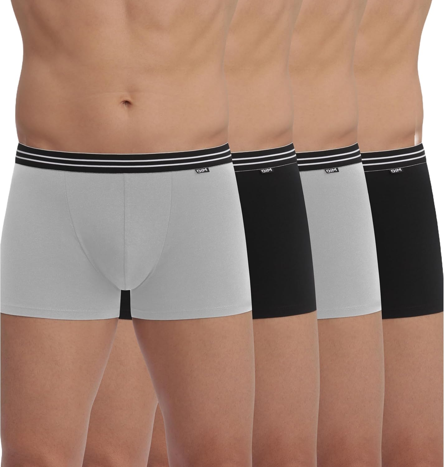 Thumbnail 1 de DIM Boxer Homme Lot de 4 | EcoDIM Coton Stretch – Confort Durable et Maintien Optimal