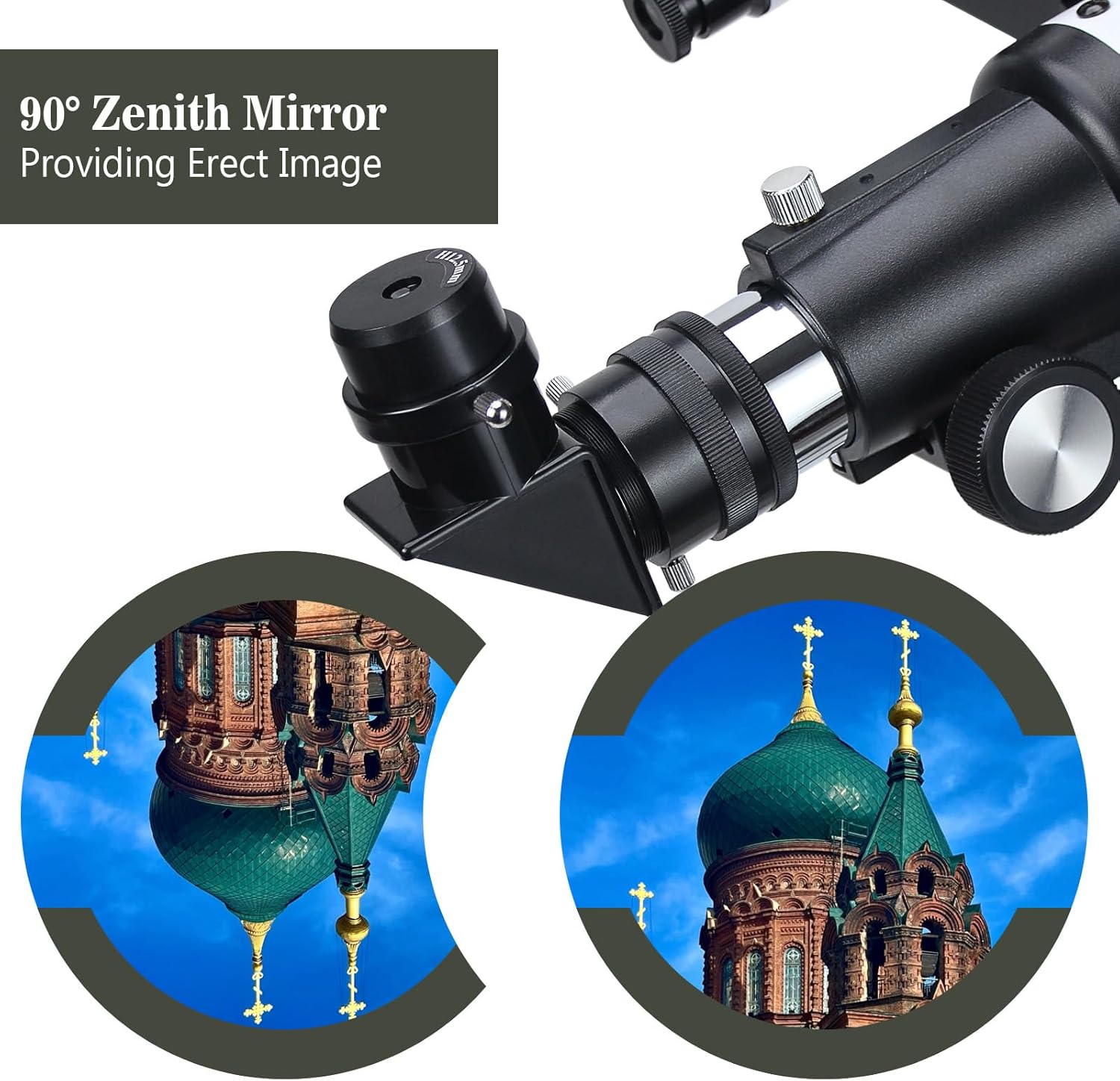 Thumbnail 3 de Telescopes for Kids and Adults Beginners: 70mm Refractor Travel Telescope with AZ Mount (Moon & Landscape)