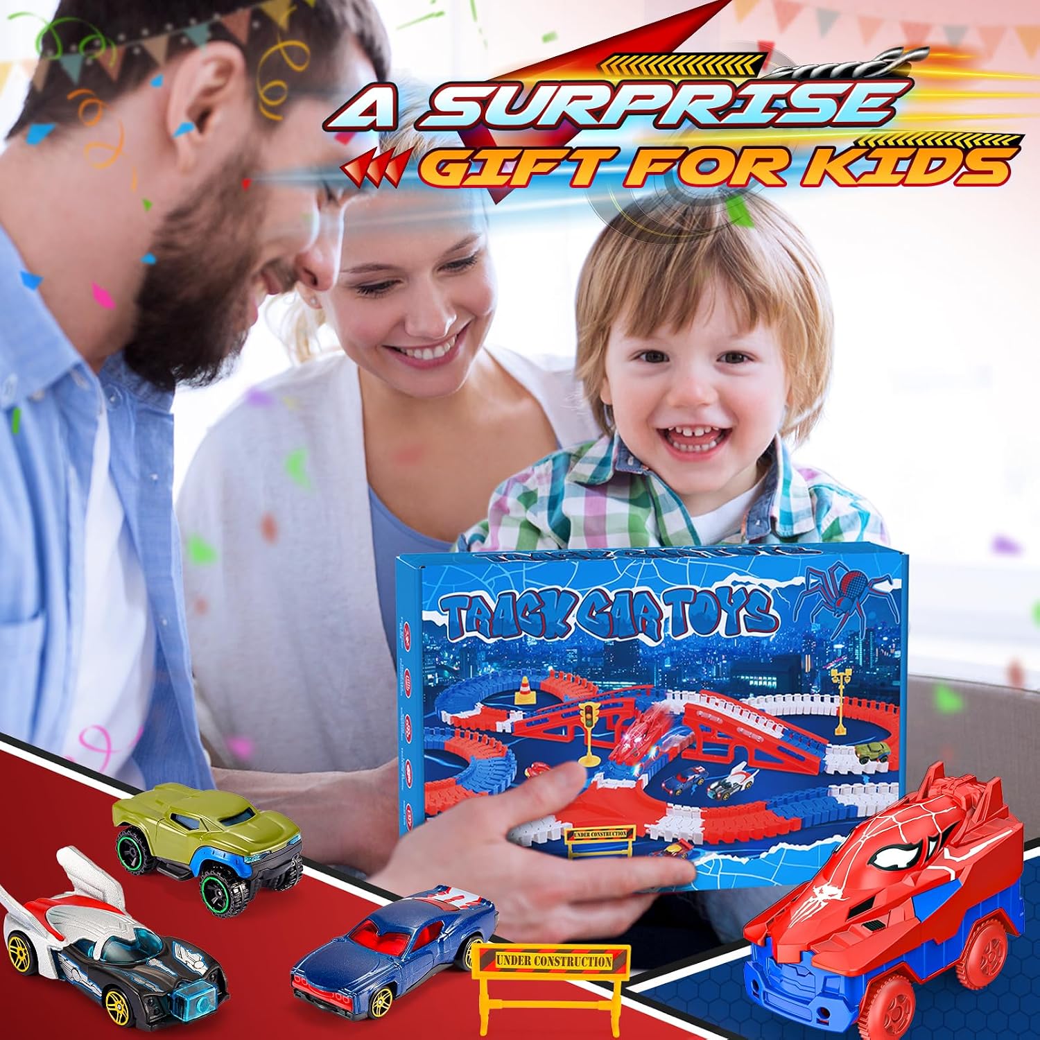 Thumbnail 6 de Toyokid Spider Rennbahn Set 2–6 Jahre