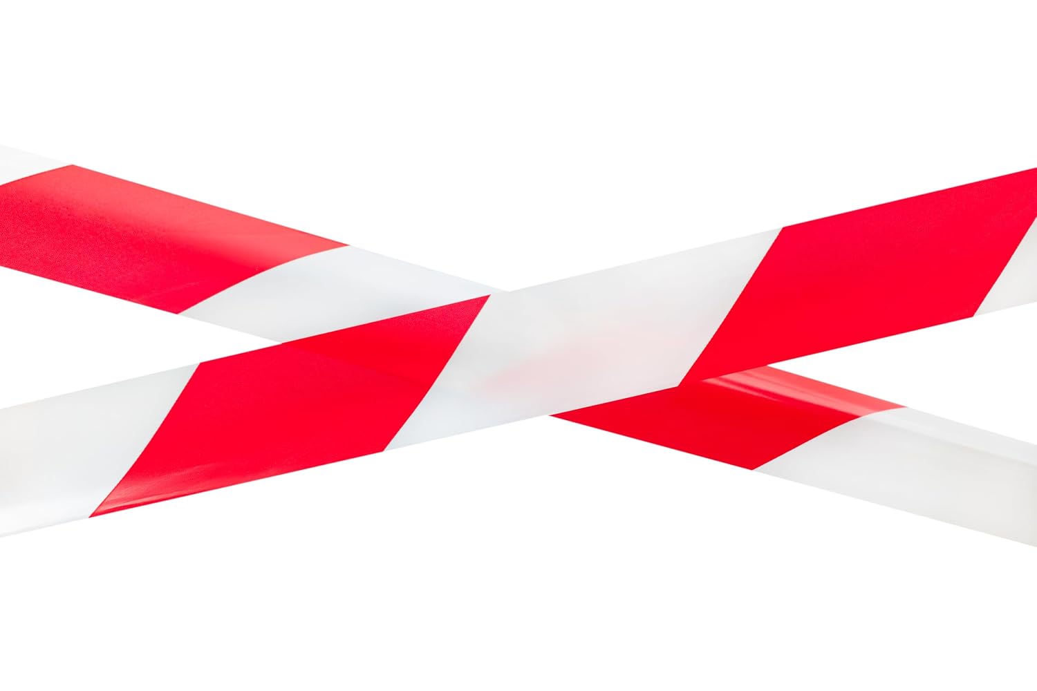 Detalle 1 de La Cordeline taśma ostrzegawcza LDPE 50 mm × 100 m, czerwono-biała