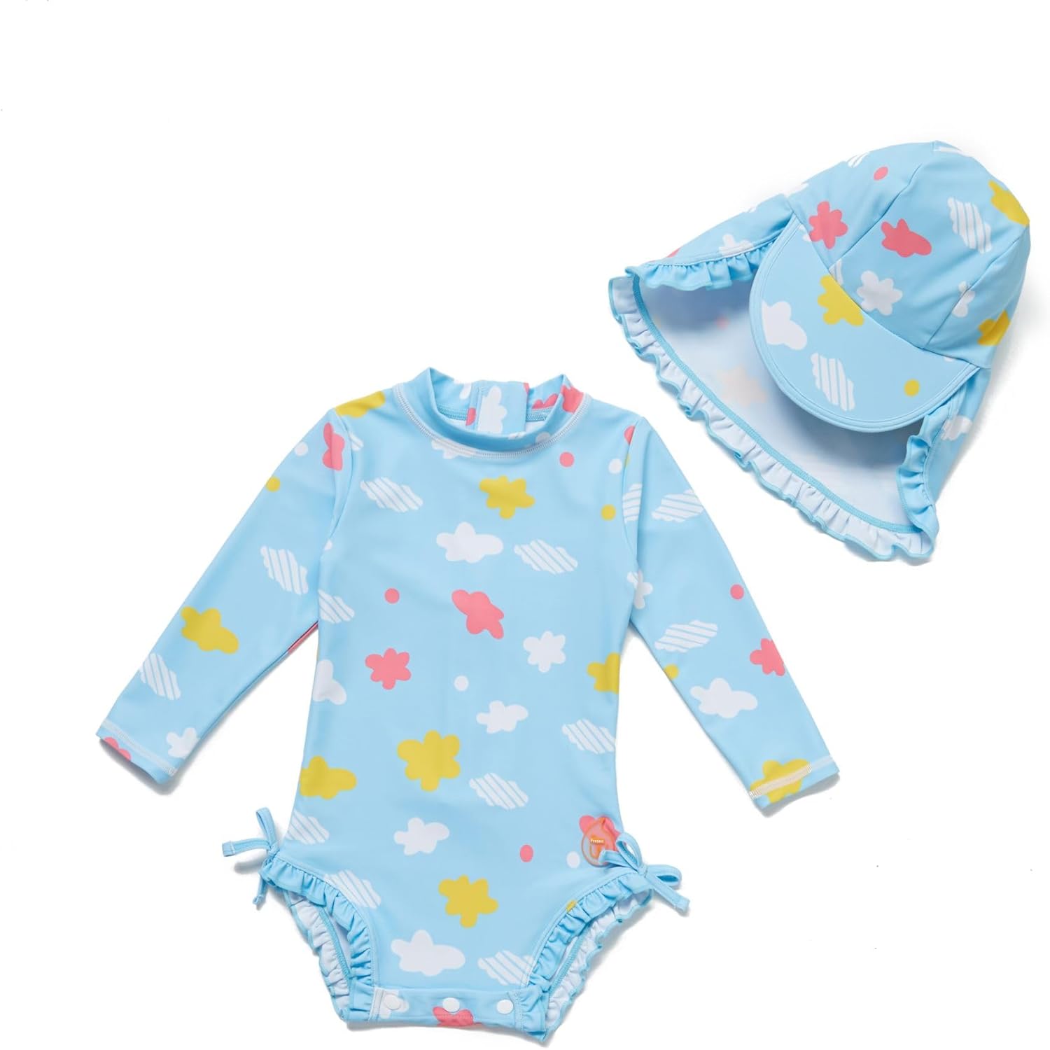 Thumbnail 5 de Soii Baby Mädchen Badeanzug mit UV-Schutz 50+ (Langarm) – einteilig