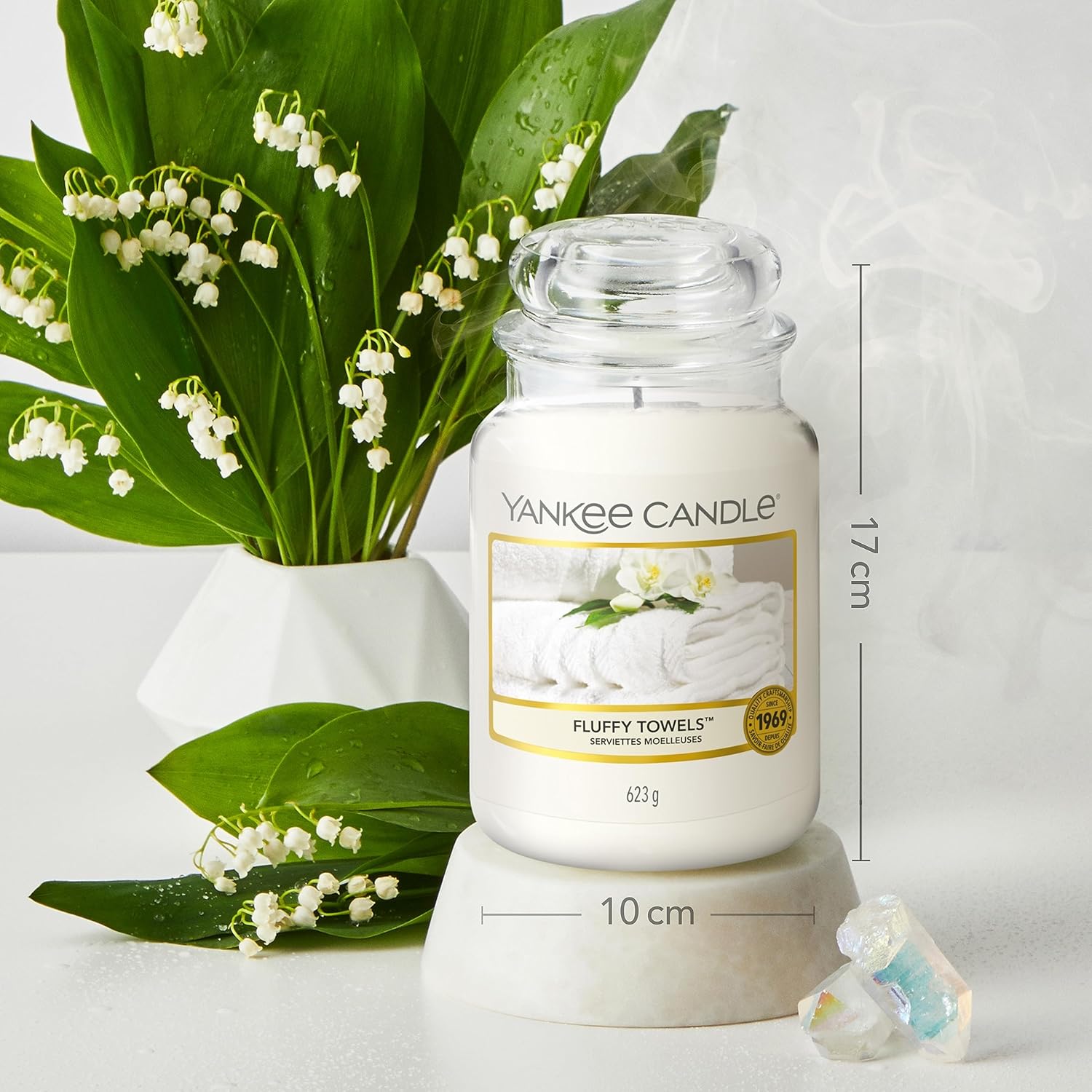 Detalle 2 de Yankee Candle bougie parfumée 1 mèche 🕯