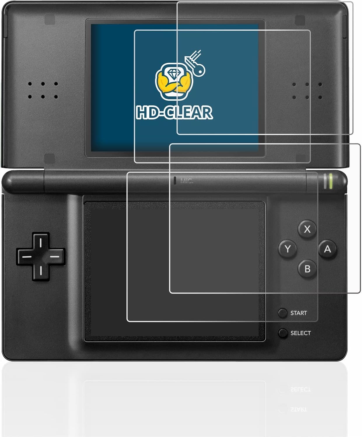 Detalle 2 de BROTECT Schutzfolie Nintendo DS LITE 2 Stück