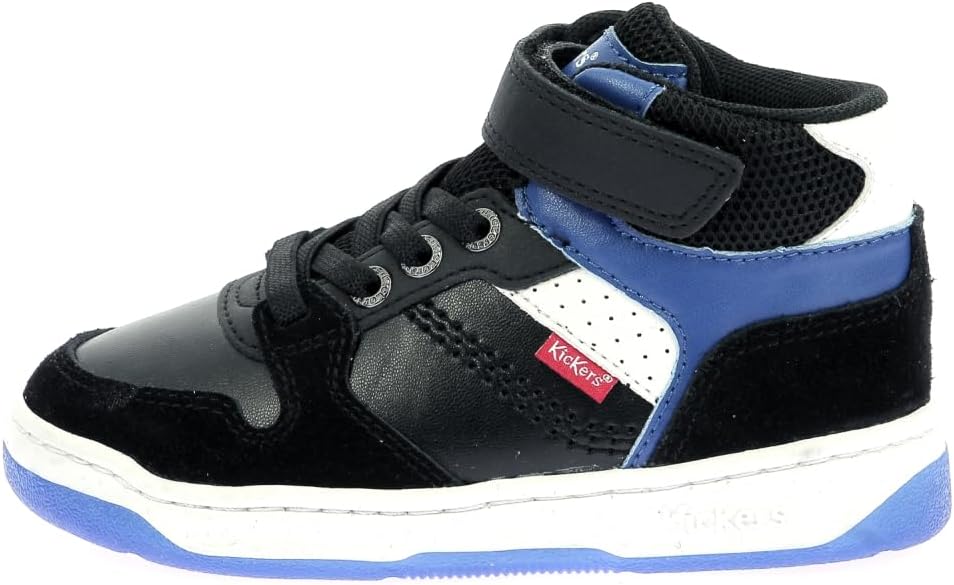 Detalle 2 de Kickers Unisex Kinder KickadoSneaker – solide Alltags-Sneaker mit regulärer Passform