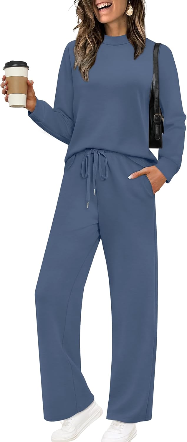 Thumbnail 5 de Sampeel Two Piece Set for Women Mock Neck Loungewear XS-2XL