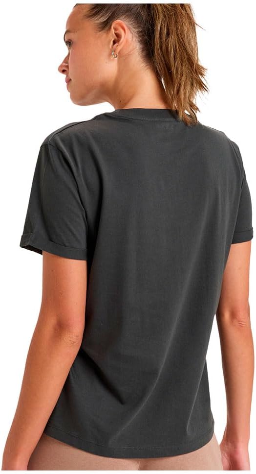 Detalle de Roxy Oceanregular Poster T-Shirt Femme (Lot de 1) – coupe classique, confort et durabilité
