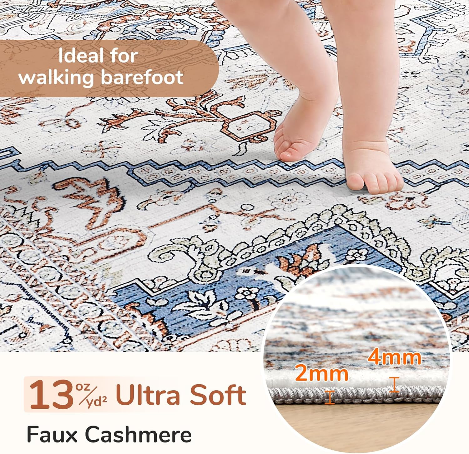 Detalle de OPPODREAM Runner Rug 3 x 5