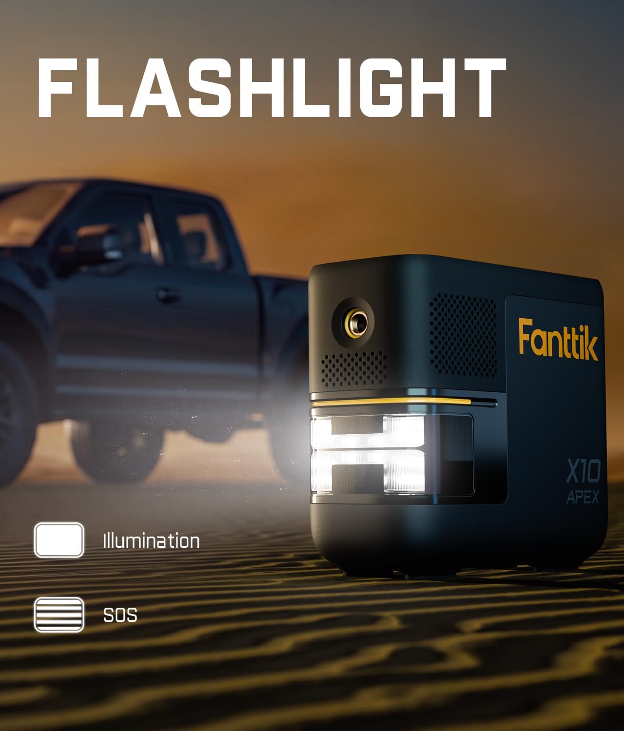 Thumbnail 5 de Fanttik X10 APEX Tire Inflator 150 PSI