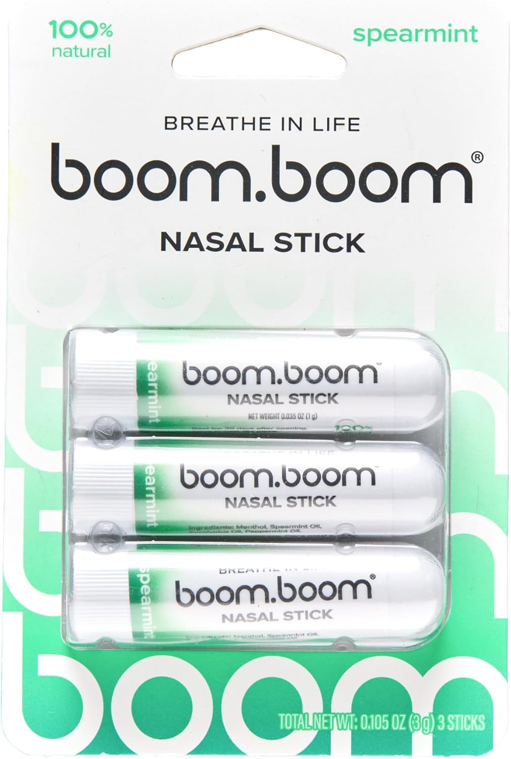 Detalle de Nasal stick vapor flow menthol spearmint
