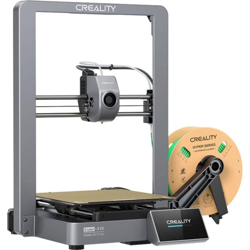 Detalle de Creality Ender-3 V3: Impresora 3D para velocidad, precisión y volumen sin complicaciones